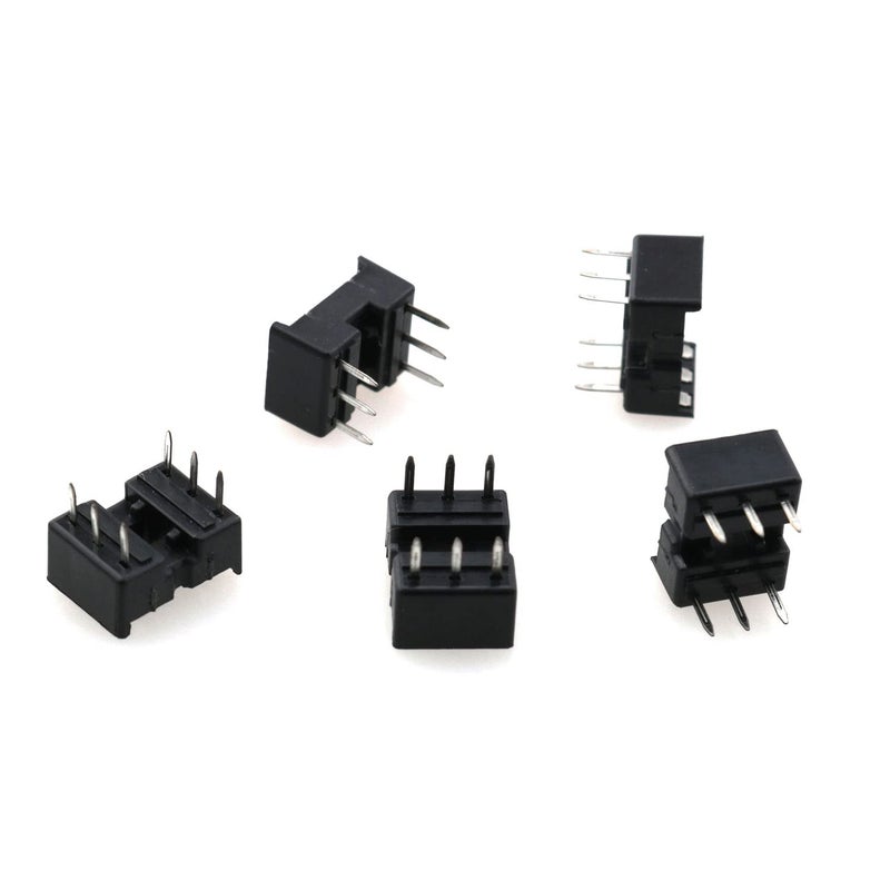 TAODAN 6 Pin IC Socket 80 PCS 6 Pin DIP IC Socket Adaptor Solder Type - Image 4